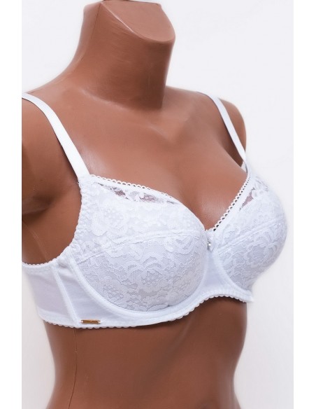 Sutien cu burete subtire si dantela - Lanny 11730