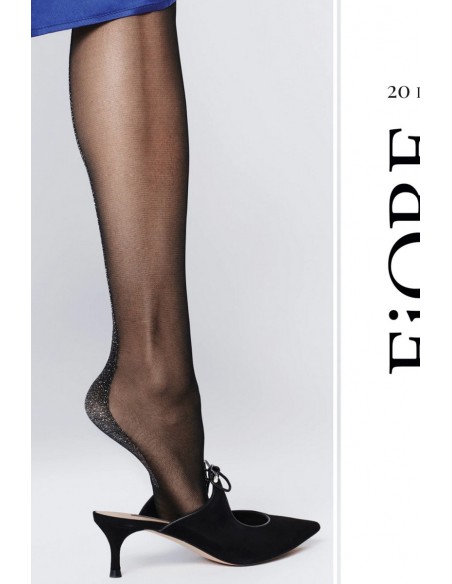 Ciorapi fini cu dunga argintie - Fiore Est